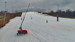 Sjezdovka skiareálu Hlubočky