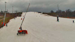 Sjezdovka skiareálu Hlubočky