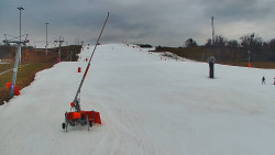 Sjezdovka skiareálu Hlubočky