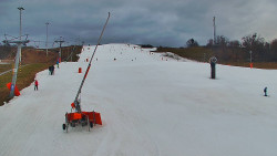 Sjezdovka skiareálu Hlubočky