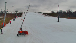 Sjezdovka skiareálu Hlubočky