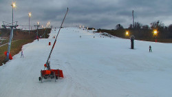 Sjezdovka skiareálu Hlubočky