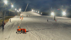 Sjezdovka skiareálu Hlubočky