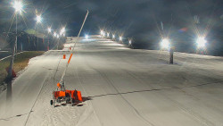 Sjezdovka skiareálu Hlubočky