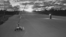 Sjezdovka skiareálu Hlubočky