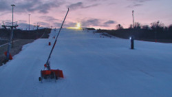 Sjezdovka skiareálu Hlubočky