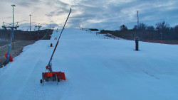 Sjezdovka skiareálu Hlubočky