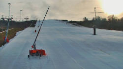 Sjezdovka skiareálu Hlubočky