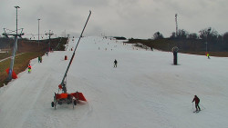 Sjezdovka skiareálu Hlubočky