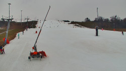 Sjezdovka skiareálu Hlubočky