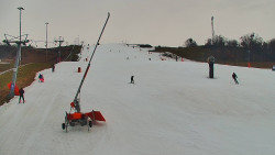 Sjezdovka skiareálu Hlubočky