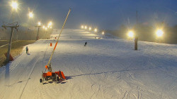 Sjezdovka skiareálu Hlubočky