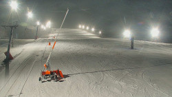 Sjezdovka skiareálu Hlubočky