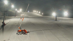 Sjezdovka skiareálu Hlubočky