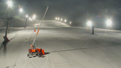 Sjezdovka skiareálu Hlubočky