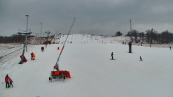 Sjezdovka skiareálu Hlubočky