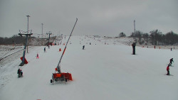 Sjezdovka skiareálu Hlubočky