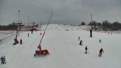 Sjezdovka skiareálu Hlubočky