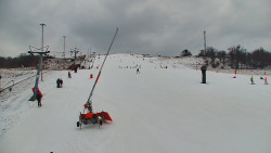 Sjezdovka skiareálu Hlubočky