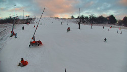 Sjezdovka skiareálu Hlubočky