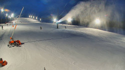 Sjezdovka skiareálu Hlubočky