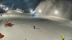 Sjezdovka skiareálu Hlubočky