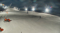 Sjezdovka skiareálu Hlubočky