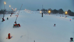 Sjezdovka skiareálu Hlubočky