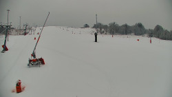 Sjezdovka skiareálu Hlubočky