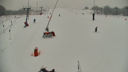 Sjezdovka skiareálu Hlubočky