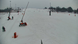 Sjezdovka skiareálu Hlubočky