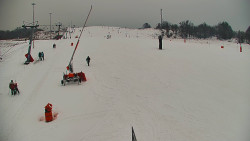 Sjezdovka skiareálu Hlubočky