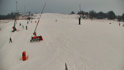Sjezdovka skiareálu Hlubočky
