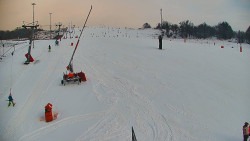 Sjezdovka skiareálu Hlubočky