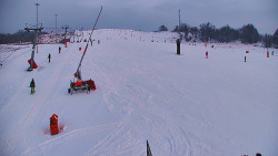 Sjezdovka skiareálu Hlubočky