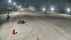 Sjezdovka skiareálu Hlubočky