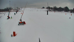 Sjezdovka skiareálu Hlubočky