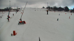 Sjezdovka skiareálu Hlubočky