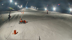 Sjezdovka skiareálu Hlubočky