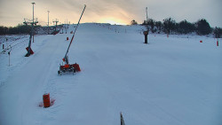 Sjezdovka skiareálu Hlubočky