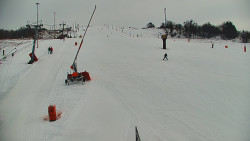 Sjezdovka skiareálu Hlubočky