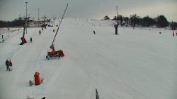 Sjezdovka skiareálu Hlubočky