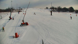 Sjezdovka skiareálu Hlubočky