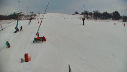 Sjezdovka skiareálu Hlubočky