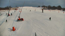 Sjezdovka skiareálu Hlubočky