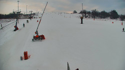 Sjezdovka skiareálu Hlubočky