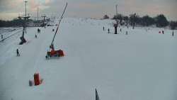 Sjezdovka skiareálu Hlubočky