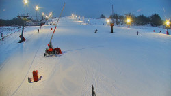 Sjezdovka skiareálu Hlubočky