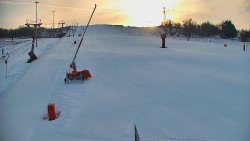 Sjezdovka skiareálu Hlubočky