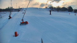 Sjezdovka skiareálu Hlubočky